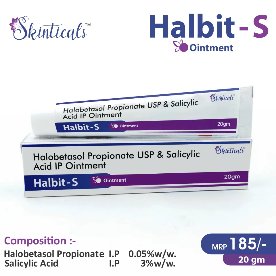 Halobetasol 0.05% + Salicylic Acid 3% Cream | Dermatology Care | Best price for PCD Pharma Franchise in Jaipur